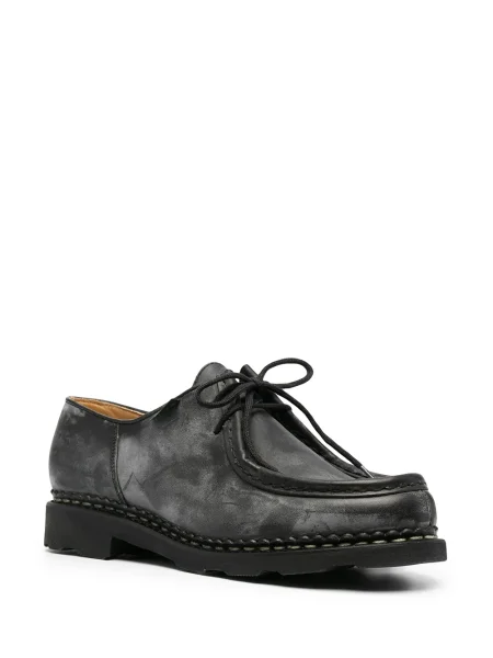 Лоуфъри Paraboot с връзки с дантела черно