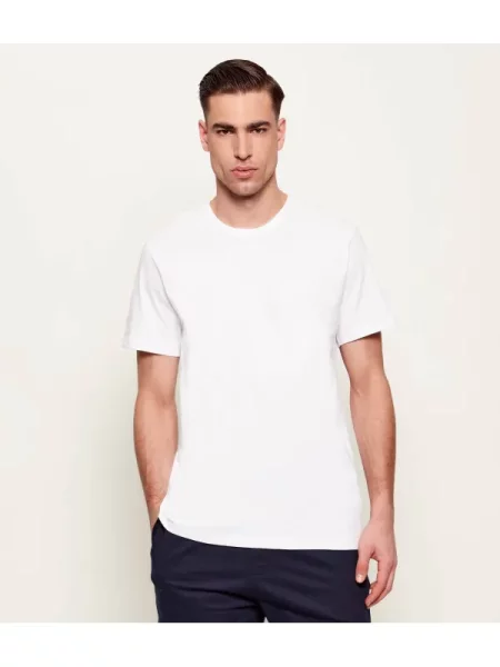 BOSS BLACK Tricou 2P ComfortS | Relaxed fit alb