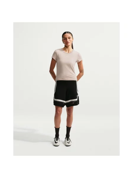 Koszulka z krótkim rękawem Nike Sportswear Chill Knit XS beżowy