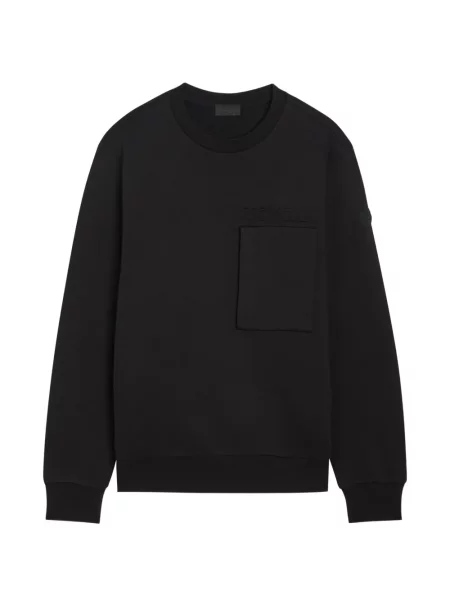 Pulover Moncler cu autograf negru