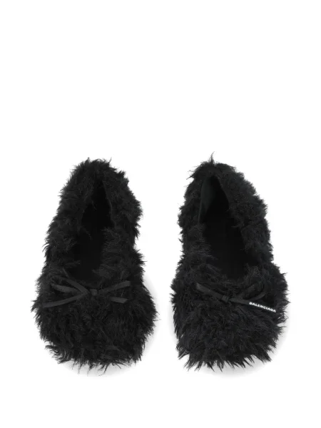 Balerini Balenciaga cu funde negru