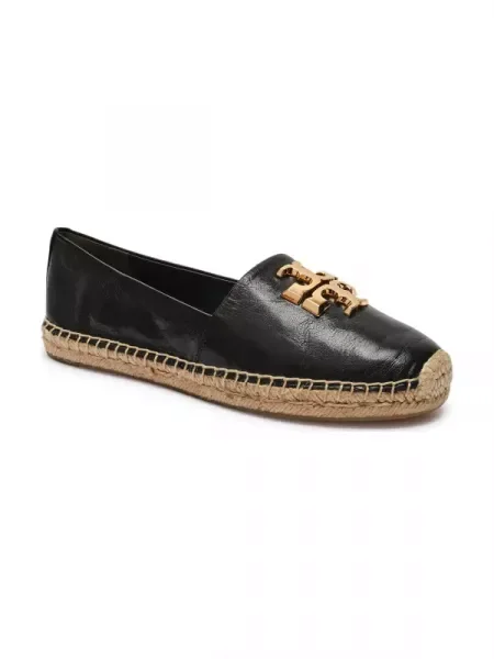 TORY BURCH De piele espadrile ELEANOR negru