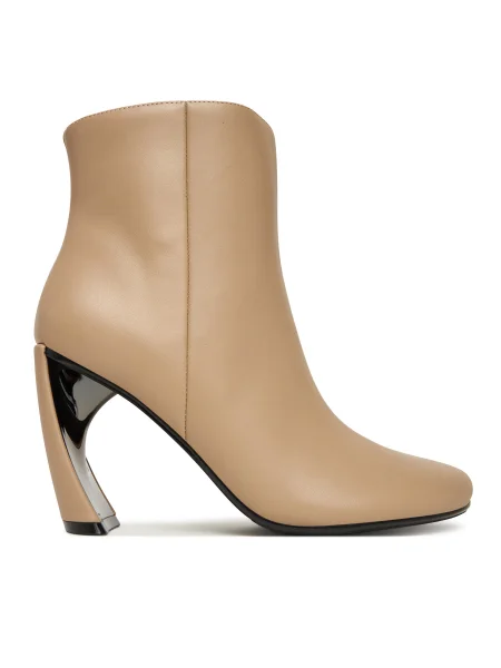 Bokacsizma United Nude Zuma Bootie Hi bézs