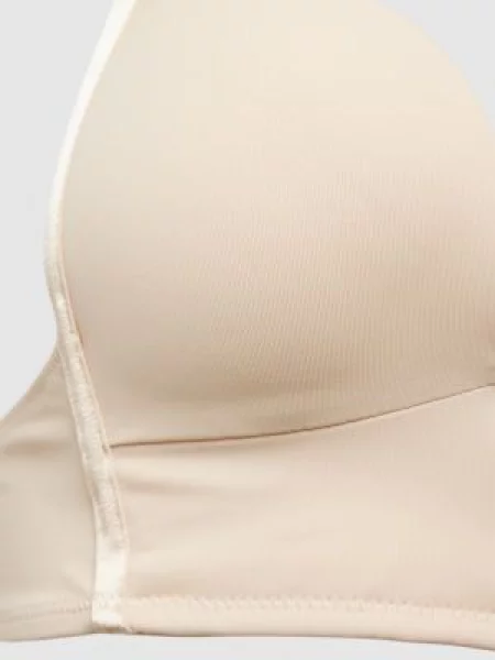 Biustonosz z głębokim dekoltem i dekoltem na plecach Magic Bodyfashion beżowy