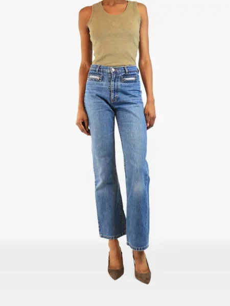 Traperice A.p.c. visoki struk plava