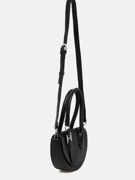 Шкіряна сумочка Silvian Heach SPAGNOLI чорний