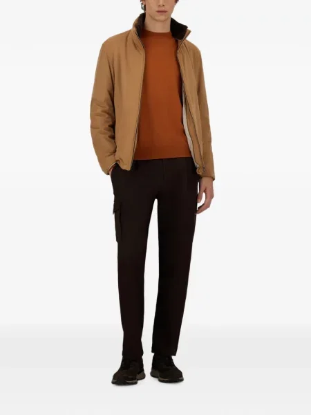 Pantaloni Herno cu cordon maro