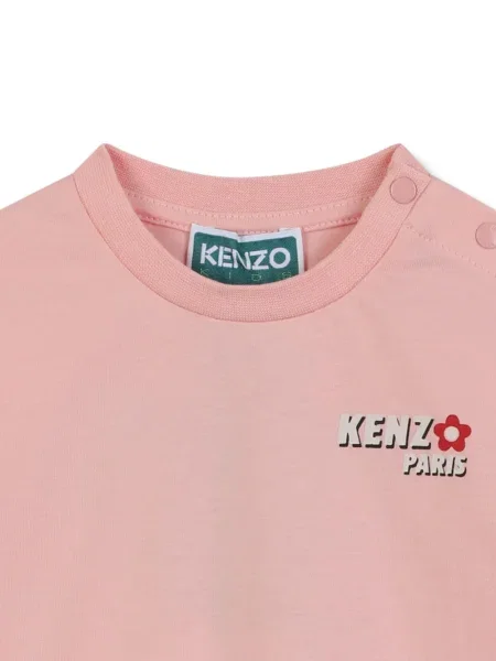 Koszulka dziecięca Kenzo różowa