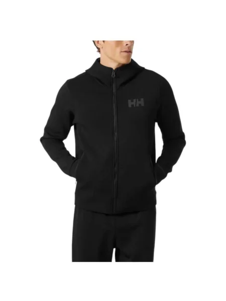 Helly Hansen hanorac Hydropower Ocean cu glugă neted negru