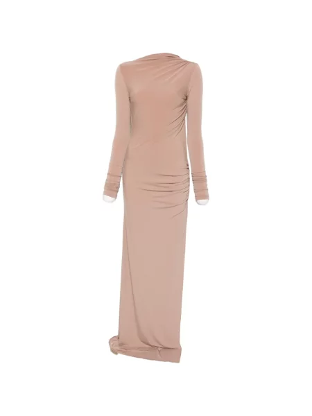 Rochie maxi The Andamane cu volane