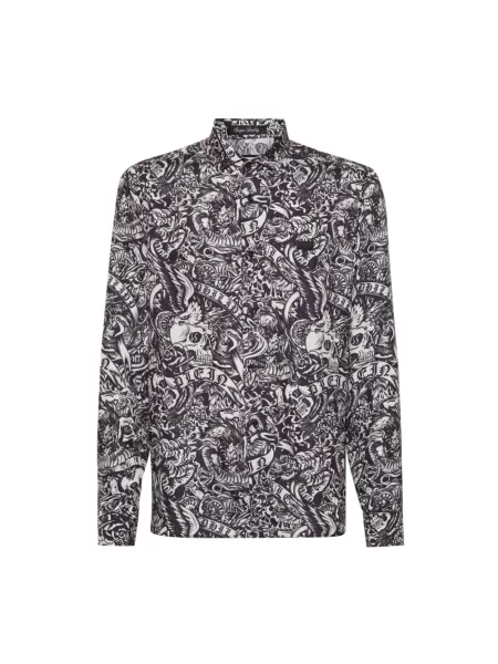 Koszula Philipp Plein casual czarna