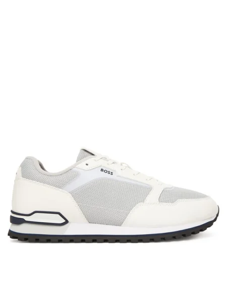 Sneakerși Boss Black alb