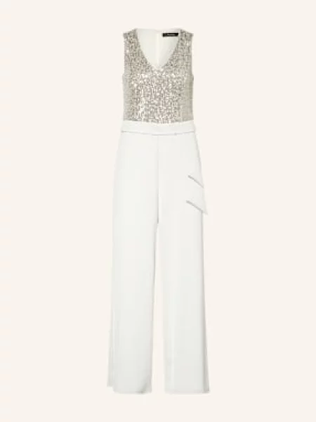 Vera Mont Overal S Flitry béžová/ krémová béžový