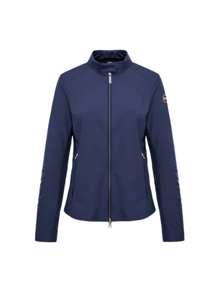 Kurtka Colmar softshell biker niebieska