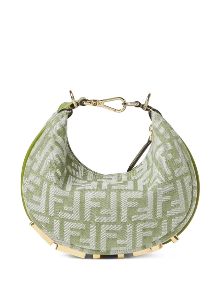 Shopper táska Fendi zöld