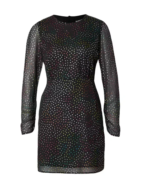Desigual Rochie LENSY galben / verde / roz negru