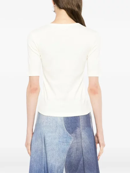 Tricou Maison Kitsune galben