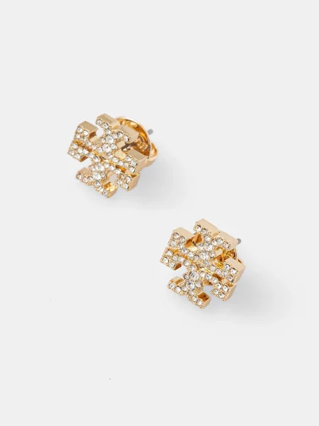 Tory Burch cercei Kira Pave Stud auriu