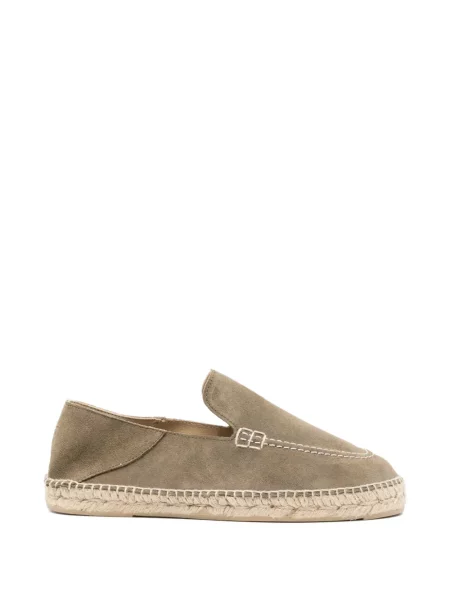 Espadrile Manebi fără toc maro