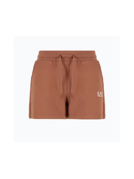 Шорти Emporio Armani Train Блискуча засмага/логотип засмага