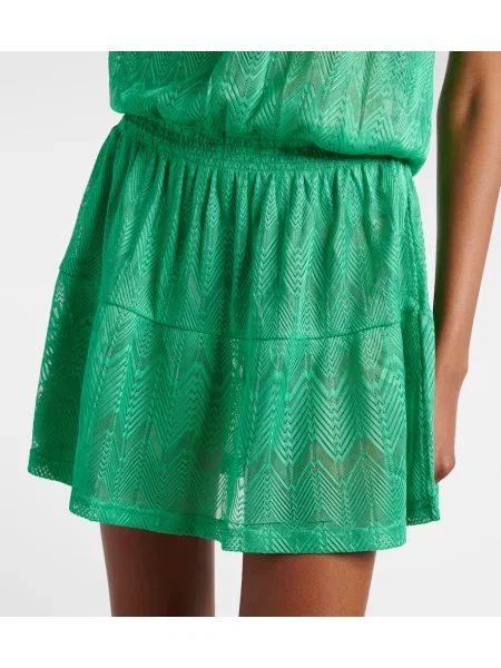 Rochie Melissa Odabash fără bretele verde