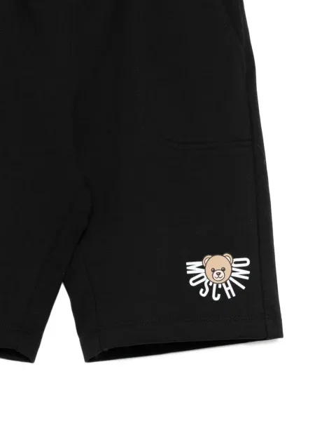 Szorty dziecięce Moschino czarne