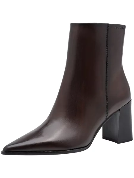 Botine Tamaris Vișiniu maro