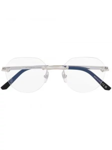 Ochelari de soare Cartier Eyewear argintiu