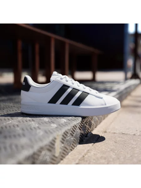 Sneakersy adidas białe