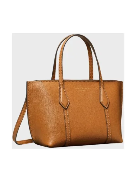 Torebka Tory Burch skórzana brązowa