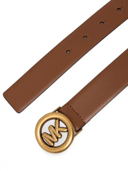 Félvállas bikini Michael Michael Kors autogrammal kék