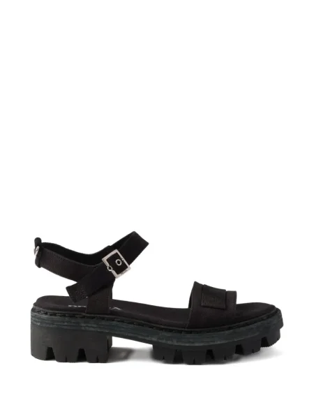 Sandale Prada din canvas negru