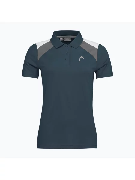 Tenisové polo tričko HEAD Club 22 Tech Polo navy tmavě modré