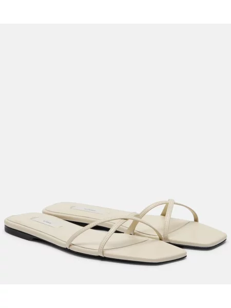 Sandale Toteme din piele alb