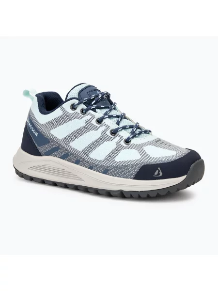 Încălțăminte de trekking pentru femei BERGSON Sirbal Low STX light blue albastru