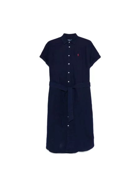 Sukienka koszulowa Polo Ralph Lauren niebieska