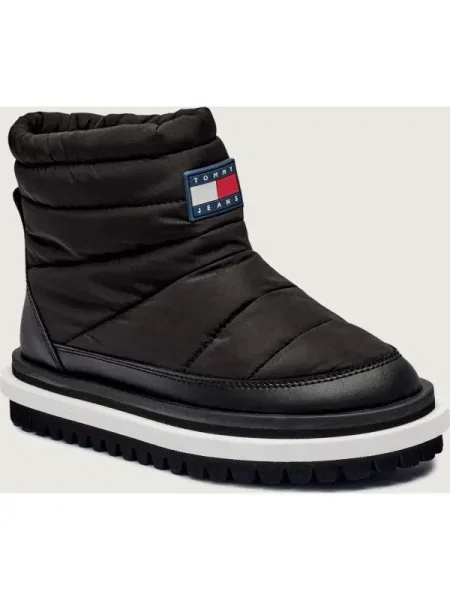 Tommy Jeans Cizme de zăpadă negru