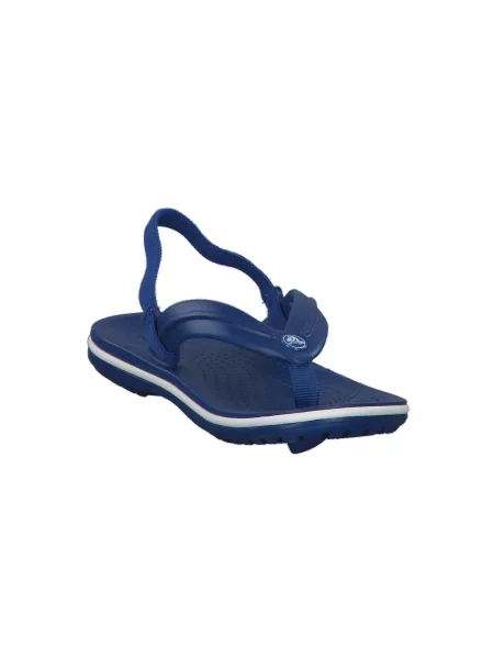 Japonki Dla Dzieci Crocs Crocband Strap Flip Kids niebieskie