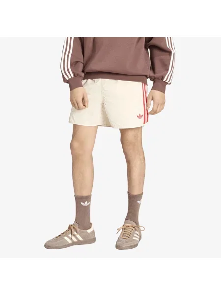 Szorty adidas Sprinter Short Crli/ Better Scarlet S beżowe