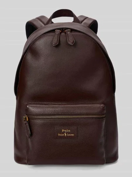 Polo Ralph Lauren plecak skórzany brązowy