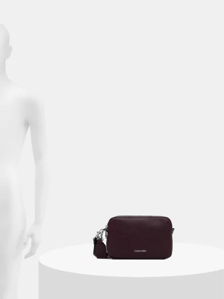Calvin Klein Táska Webbing 2X Strap Camera Bag barna