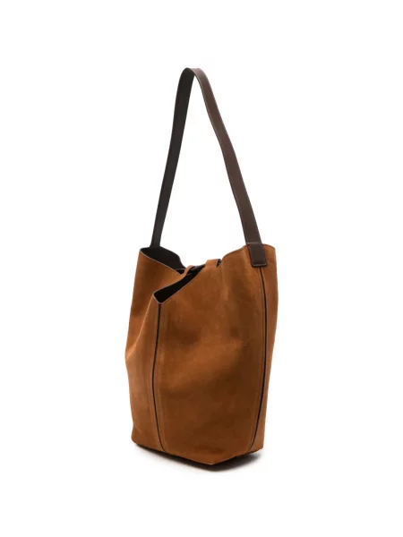 Geantă shopper Hereu din piele de căprioară