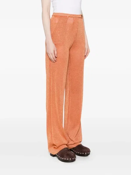 Pantaloni Miu Miu portocaliu