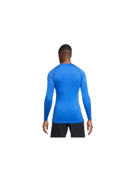 Tricou mânecă lungă Nike albastru