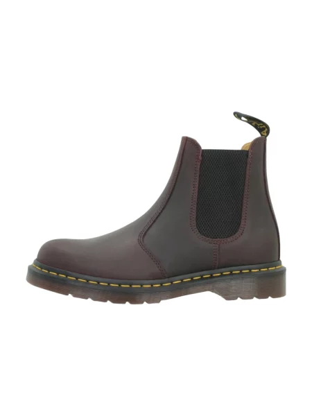 Sztyblety Dr. Martens skórzane brązowe