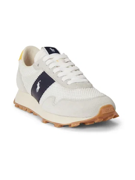 Sneakerși Polo Ralph Lauren de lână alb