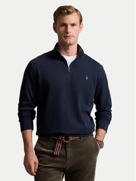 Polo Ralph Lauren Džemper Tamnoplava siva