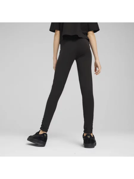 PUMA Młodzieżowe legginsy Flaming Love Odzież czarny