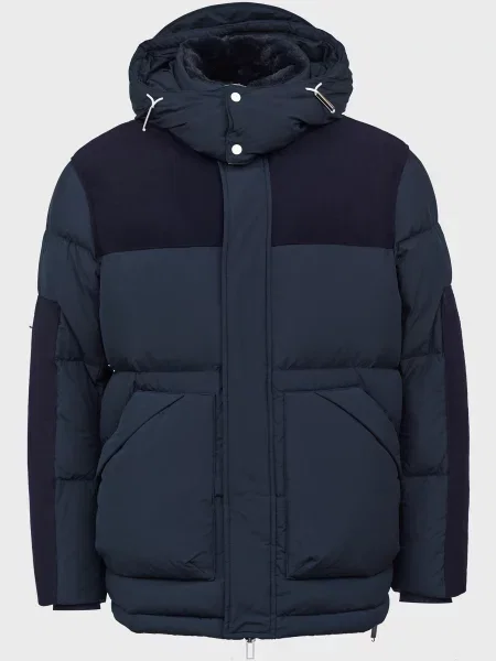 Пуховик Emporio Armani синій
