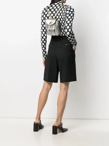 Batoh Chanel Pre-owned stříbrný